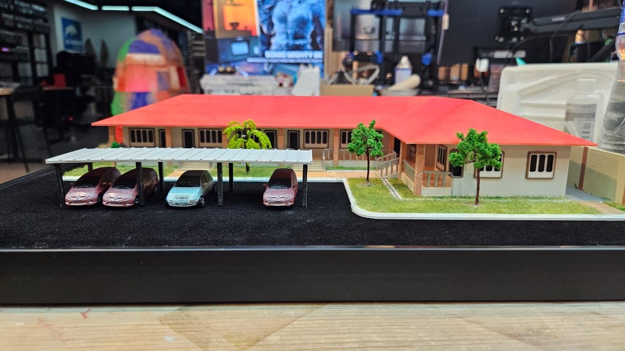 Show-unit presentation model — architectural scale model by 3D Forger Malaysia