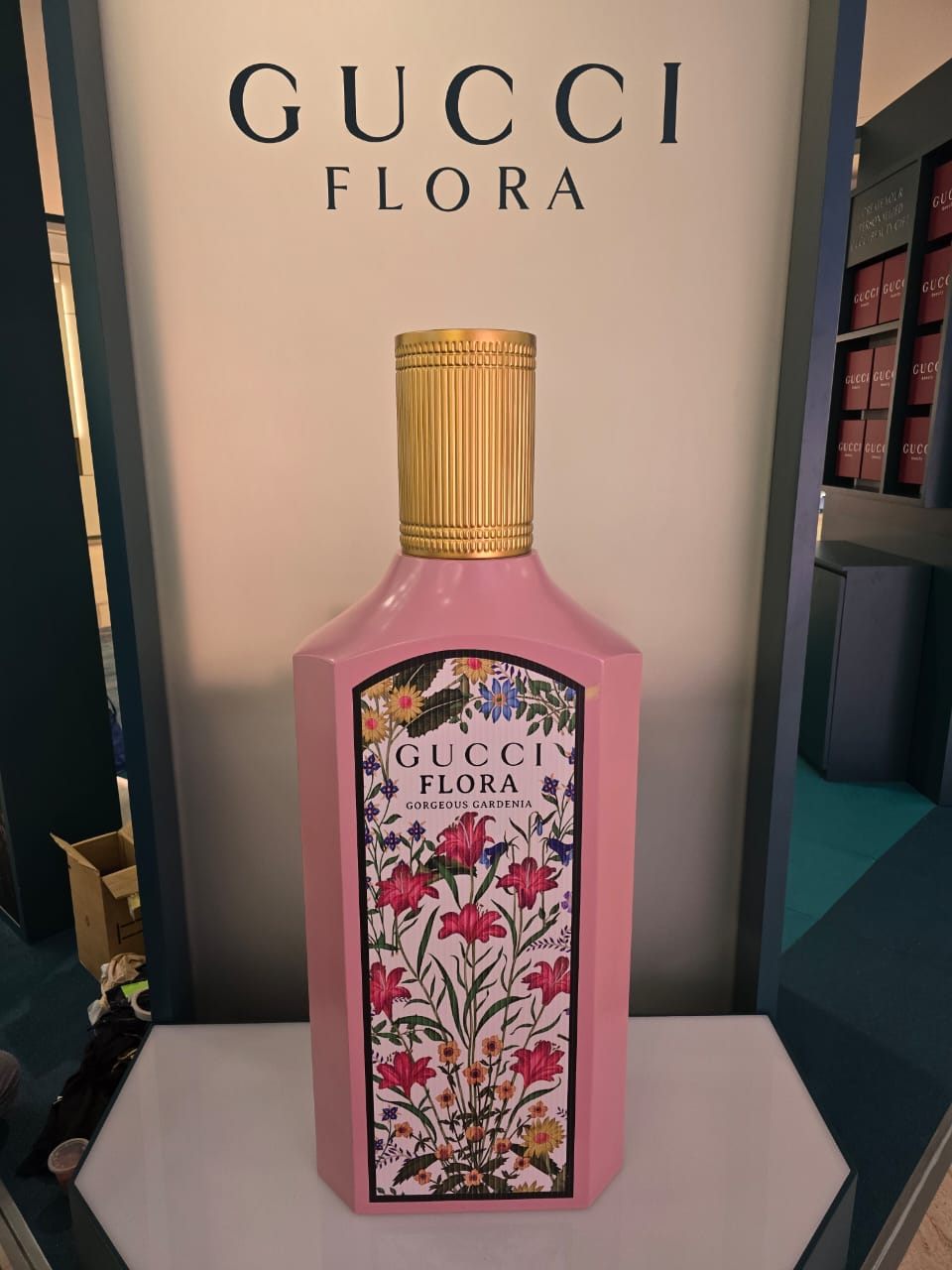 Gucci — Gucci Flora — oversized replica prop fabricated by 3D Forger