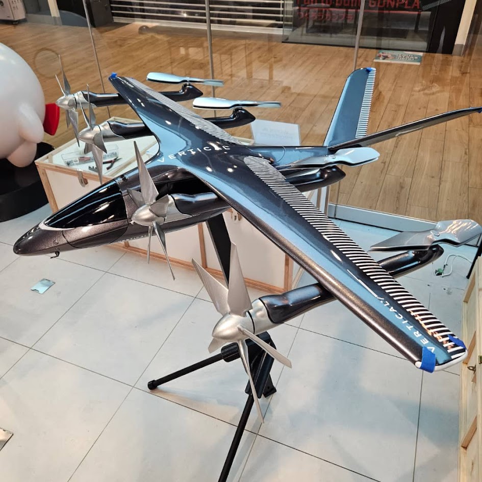 eVTOL air-taxi model — replica model fabricated by 3D Forger Malaysia